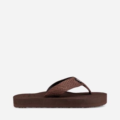 Teva Original Mush Women's Coffee Flip Flops CA58195 Canada Online